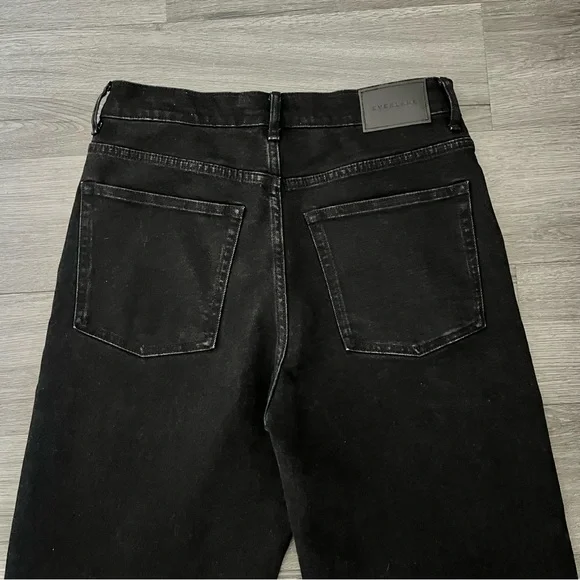 Everlane Women's The Way-High Jean Size 28 Long High-Rise Straight Leg Black - Picture 13 of 15